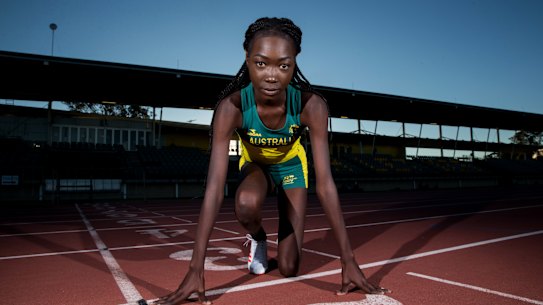 Bendere Oboya is favoured to win the 400 metres final at the Australian championships in Sydney on Saturday.