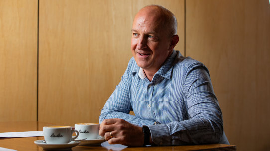 St John WA chief executive Kevin Brown in Lathlain.