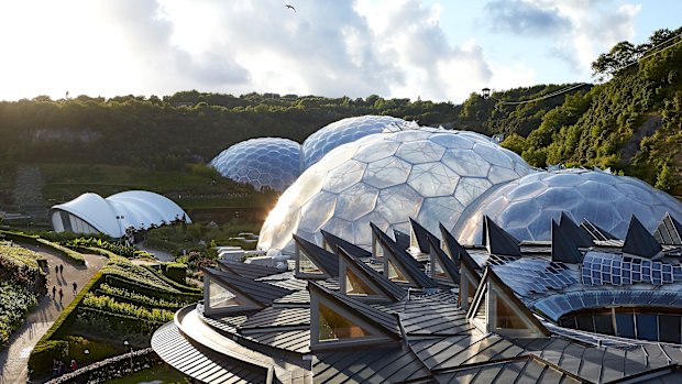 The Eden Project in Cornwall, England, first opened 25 years ago.