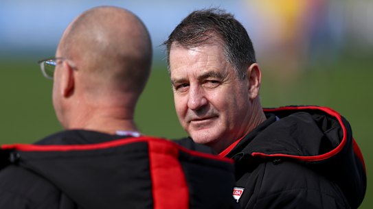 St Kilda coach Ross Lyon.