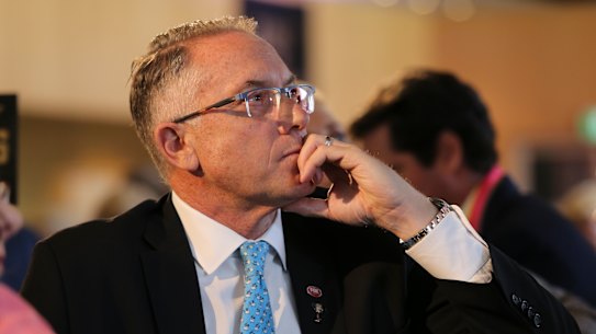 Foxtel chief Patrick Delany. 