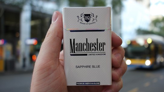 Manchester illegal cigarettes in Brisbane.