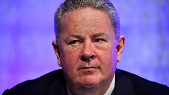 Liberal Party federal treasurer Andrew Burnes.