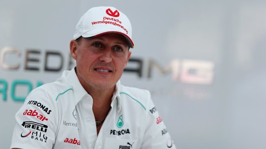 Michael Schumacher has not been seen in public since 2014.