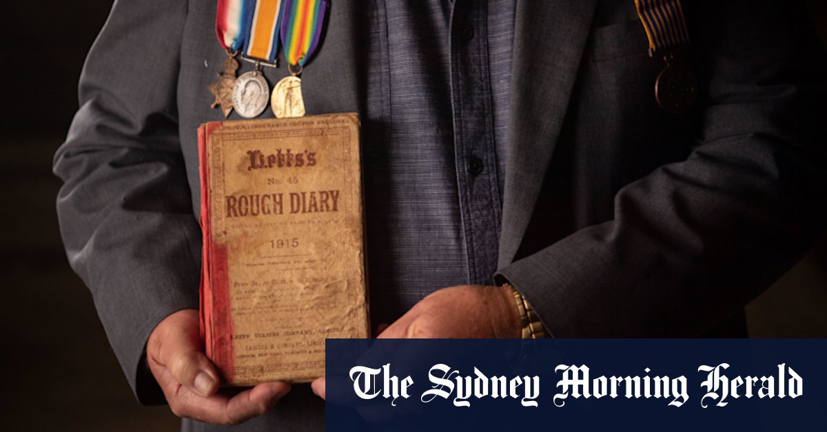 'I'm staggered': Family see soldier's WWI diary, 106 years after death - Vimarsana News