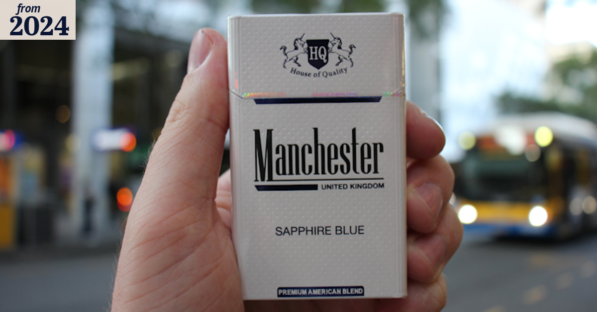 manchester cigarette dubai Illegal tobacco trade quietly exploding across Brisbane