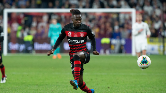 Stepping up: Wanderers young gun Mohamad Adam signs A-League deal.