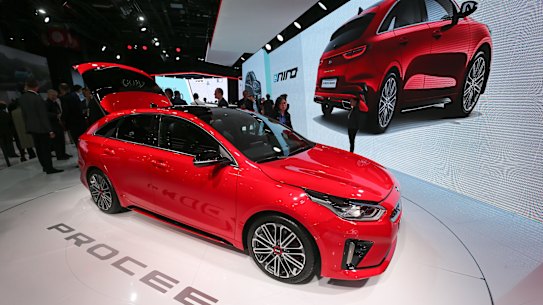 Australia is missing out on electric vehicles like the Kia e-Niro, Britain's car of the year.