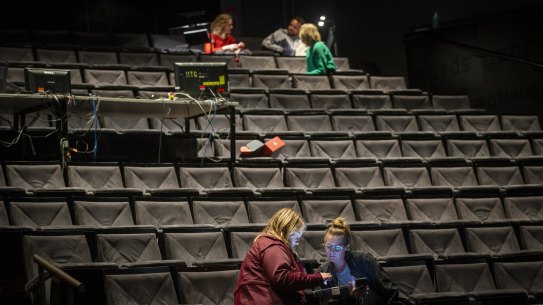 Victorian venues like the 550-patron capacity Southbank Theatre will be able to be 100 per cent full from midnight on Friday.