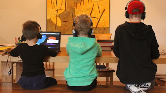 Students will return to remote learning on Wednesday under the stage four lockdown.