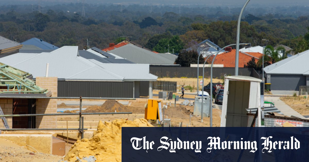 Perth's housing crisis deepens as land supply falls and prices rise - Vimarsana News