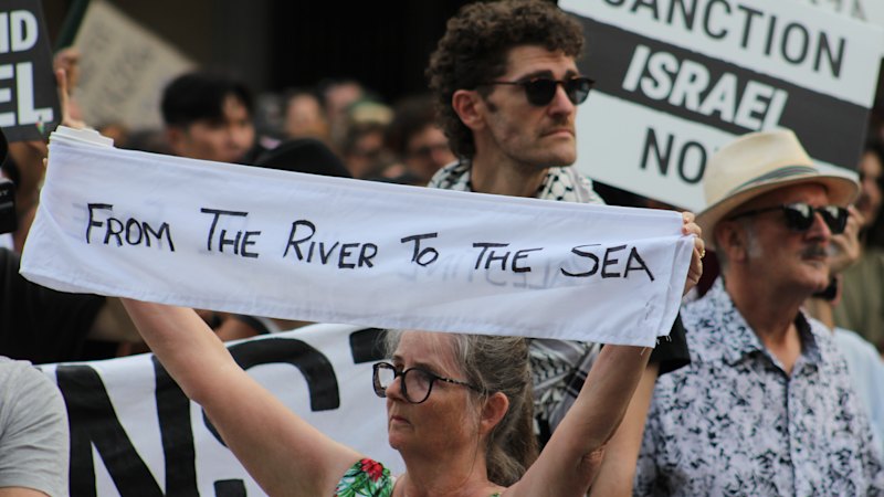 Huge rally shouts the six-word chant Queensland plans to ban