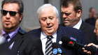  Clive Palmer has several court cases on the go.
