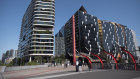 Coles coming: The 720 Bourke Street building, left, previously occupied by Medibank, will be the supermarket’s new HQ from 2027.