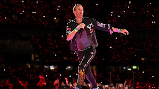 Chris Martin wrote a new song just for WA.