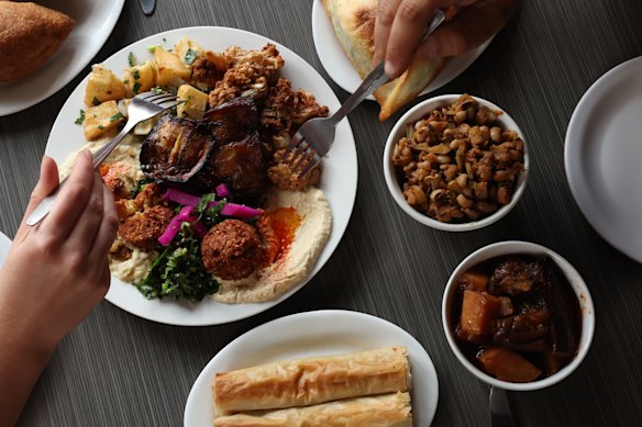 Lebanese food has become a staple in Sydney thanks in part to restaurants such as Fatima’s.