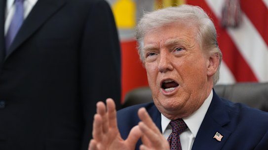 US President Donald Trump claims Iran has asked for a ceasefire.