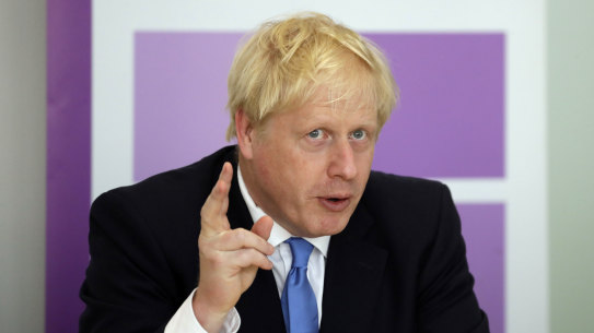 Boris Johnson insists Brexit will happen by October 31 come what may.
