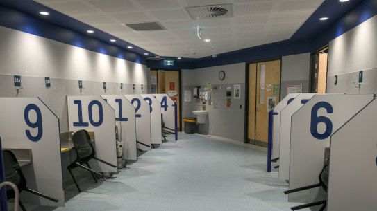 The North Richmond safe injecting room.