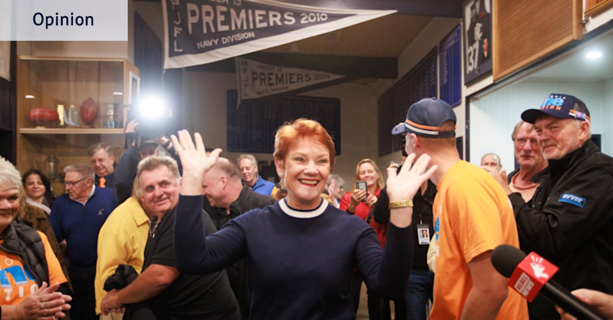 One Nation is harvesting low-hanging fruit – and among them a few lemons