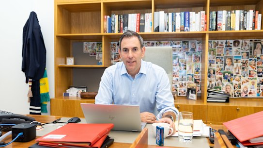 Treasurer Jim Chalmers is stressing fiscal restraint over spending programs. 