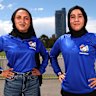 Firoza Amiri and Nahida Sapan, played for the Afghanistan XI in Melbourne in January.