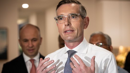 Dominic Perrottet has been accused of not making time for punters in his electorate.