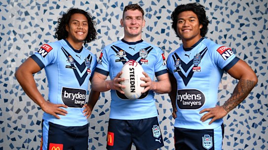 Jarome Luai, Liam Martin and Brian To’o.
