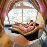 People aboard the Carnival Horizon enjoy the thermal suite in the ship's Cloud 9 Spa. Photo by Andy Newman/Carnival Cruise Line PLEASE ARCHIVE FOR REUSE SunMay20cruisecarnival Carnival Horizon cruise ship ; text by Steve McKenna SUPPLIED via journalist Carnival Horizon - Spa