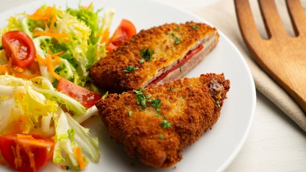 Cachopo, Spain’s version of the classic pub schnitzel.