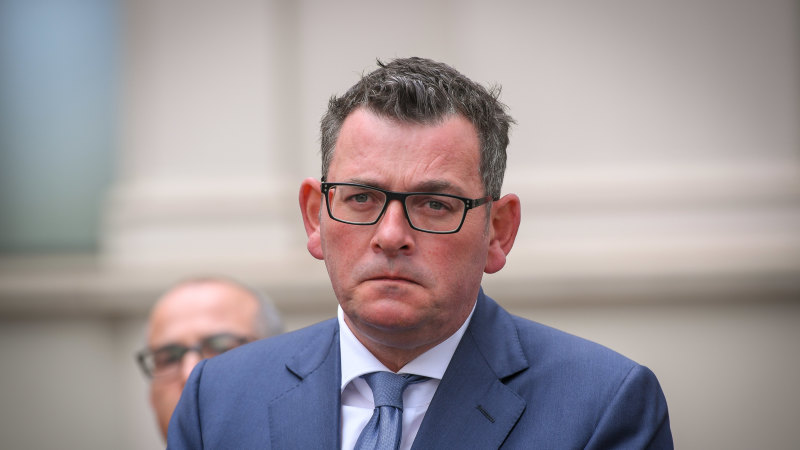 Daniel Andrews in intensive care after fall at home