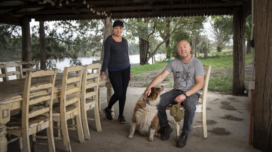 Megan Hanckel owns Down by the Hawkesbury, a private property that lists camping spots on HipCamp, a website that connects campers with sites on private properties across Australia. 