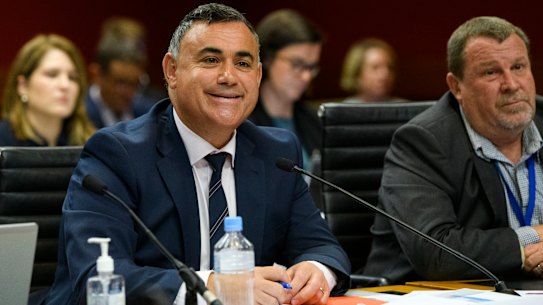 Deputy Premier John Barilaro