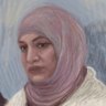 A court sketch of Zeinab Ahamd.
