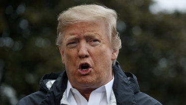 US President Donald Trump says he is prepared to use his veto power to push ahead with funding for a wall on the US-Mexico border. 
