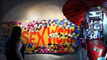 An art exhibition by Victorian sex workers highlights International Sex Worker Rights Day. 