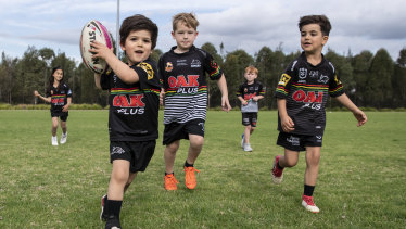 There are plenty of young Panthers fans who haven’t been swept up in the traditional grand final fever due to COVID restrictions.