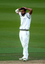 Azeem Rafiq during his time with Yorkshire in 2017.
