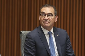 South Australian Premier Steven Marshall said everyone from Victoria and NSW except Byron Shire could enter from Tuesday.