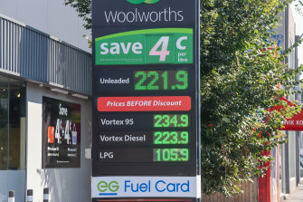 Petrol prices have reached record highs in Sydney and Melbourne.