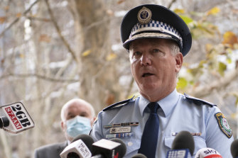 NSW Police Commissioner Mick Fuller.