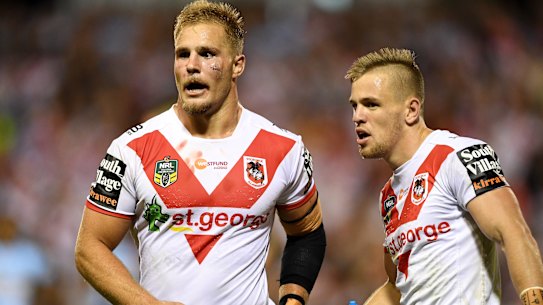 Jack de Belin has not played for the Dragons since 2018.