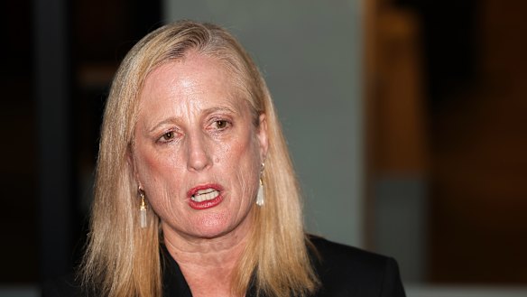 Finance Minister Katy Gallagher.