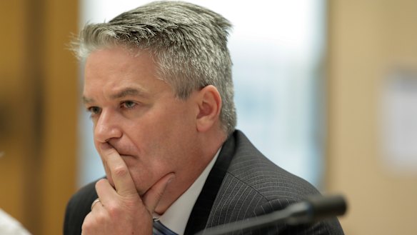 Finance Minister Mathias Cormann is pressing the case for the tax cuts.