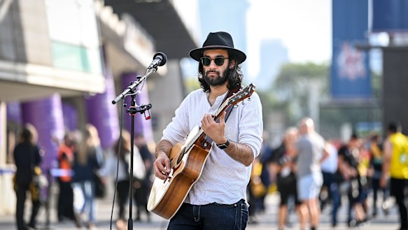 Musician Mukul Jiwnani.