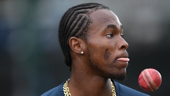 Not short of a word: Tim Paine has brushed off comments made by Jofra Archer.