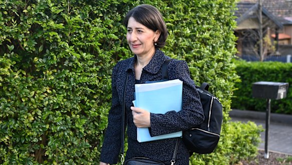 Former NSW premier Gladys Berejiklian last week.