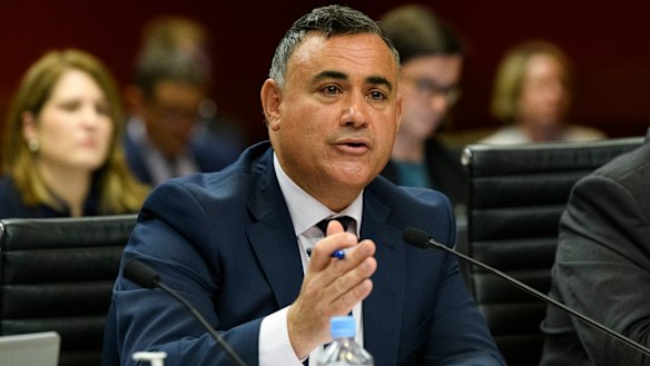 NSW Deputy Premier John Barilaro says he will contest the 2023 election.