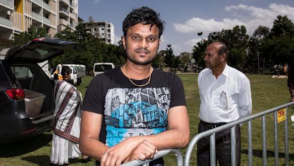 Ashok Raajha has been in Australia for six years.