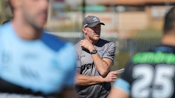 Sharks coach Craig Fitzgibbon has steered his team to consecutive preliminary finals.